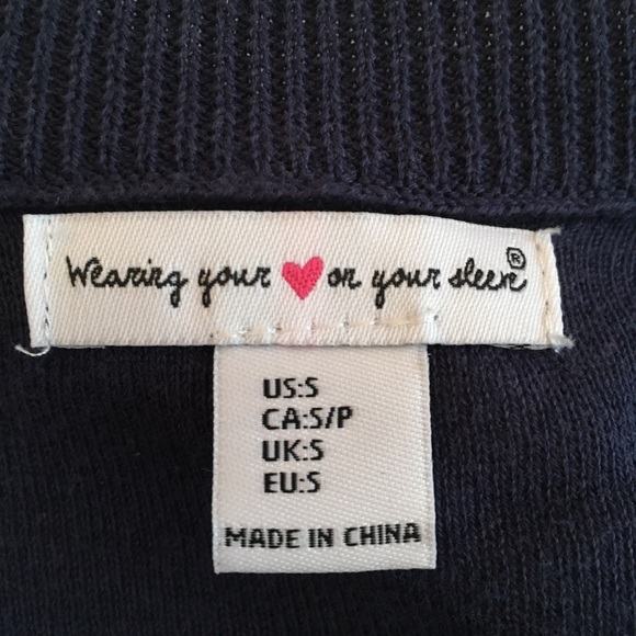 Wearing Your ❤️On Your Sleeve Women’s Sweater - Picture 4 of 4